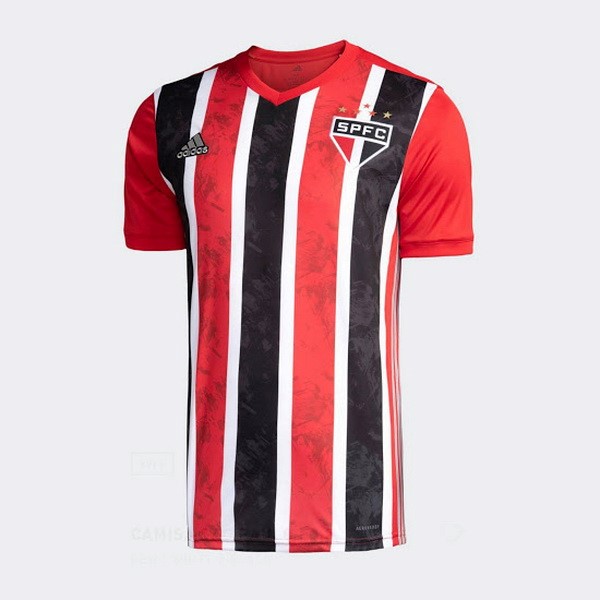 Tailandia Camiseta São Paulo 2ª Kit 2020 2021 Rojo